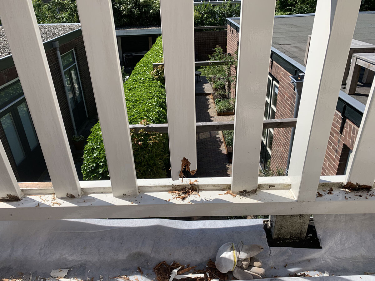 renovatie balkonhek